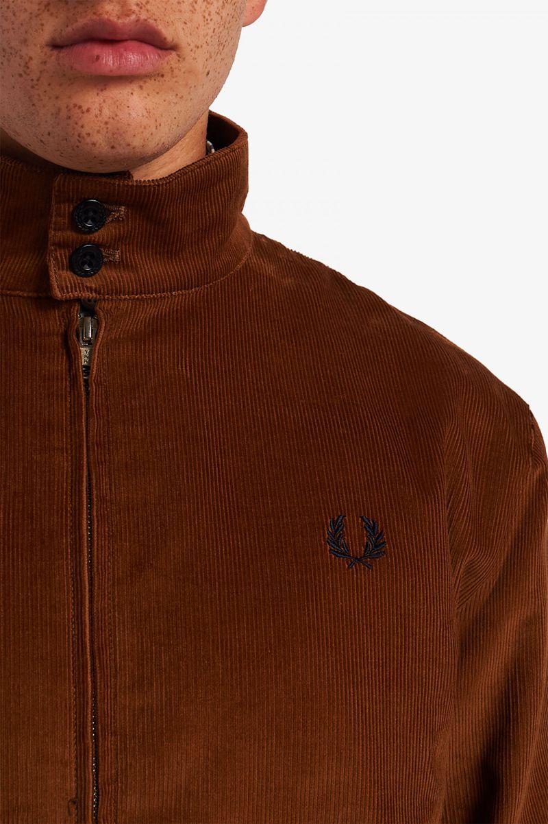 Brown Fred Perry J2847 Men's Jackets | PH 1201AHKP